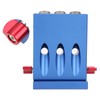 Pocket Hole Drilling Kit Woodworking Oblique Drill Guide Set Positioner