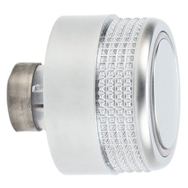 Bediffer Volume Control Car Radio Volume Control 4G0919070 Radio Rule Car Accessories Replacement for S6 RS6 RS7 Silver Push Button Touch Manual