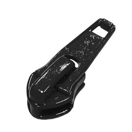 YKK Original 5C DA Zip Slider 5 mm for Spiral Zips, Black, Plastic, for Jackets, Bags, Backpacks