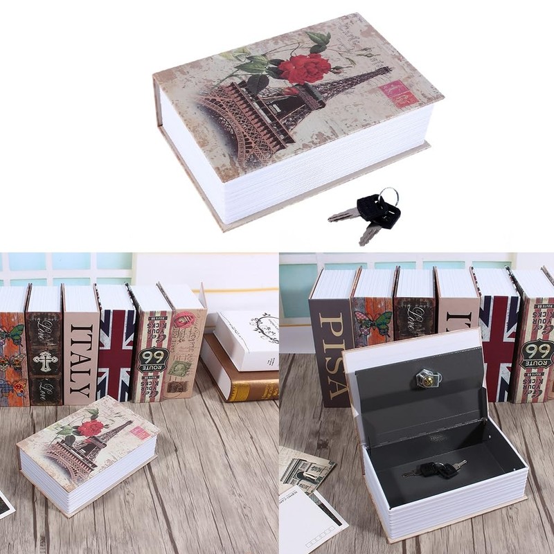 Lazmin Dictionary Money Box Hidden Secret Book Design Valuables Security