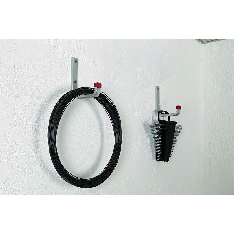 Wall Hook Angled Aluminium, 805555
