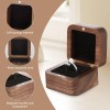 Brand: Loetere 6 Pcs Wooden Ring Boxes for Wedding Ceremony