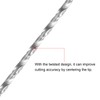 sourcing map 2 x HSS twist drills (high-speed steel) extra