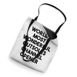 World's Most Wonderful Outsoles Channel Opener Tote Bag