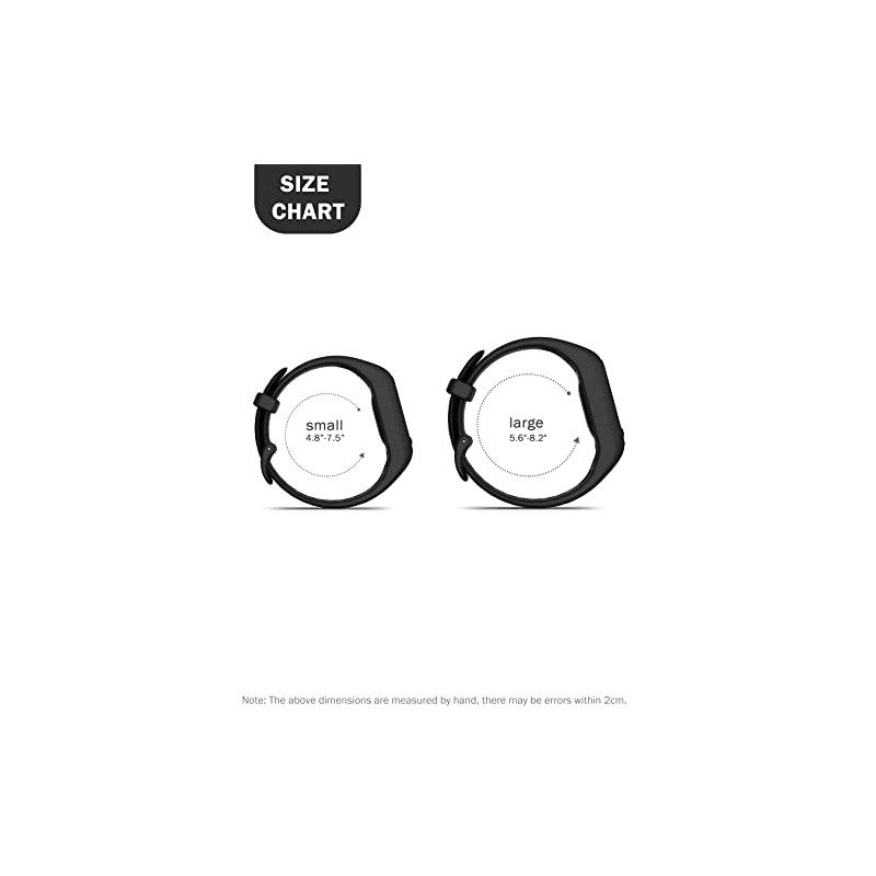 for Garmin Vivosmart 5 Bands,Replacement Bands for Women Men Large