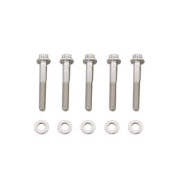 ARP 611-1750 Stainless Steel 1/4-20" RH Thread 1.750" UHL 0.3125" 12-Point Bolt with 0.3125" Socket and Washer, (Set of 5)
