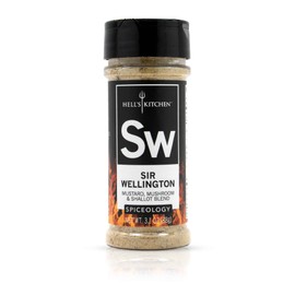 Spiceology & Hell's Kitchen - Sir Wellington - Mustard, Mushroom and Shallot Spice Blend - Savory Meat Seasoning - 3.2 oz