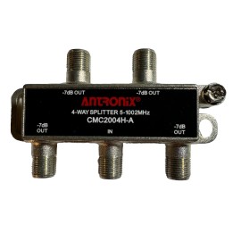 Antronix 4:1 ANTRONIX 4-way Splitter Coaxial Cable 1 In 4 Out -7dB