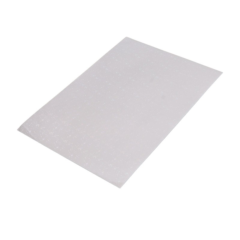 50 Sheets Holographic Cold Laminate Sheet Cuttable Waterproof Scratch Resistant