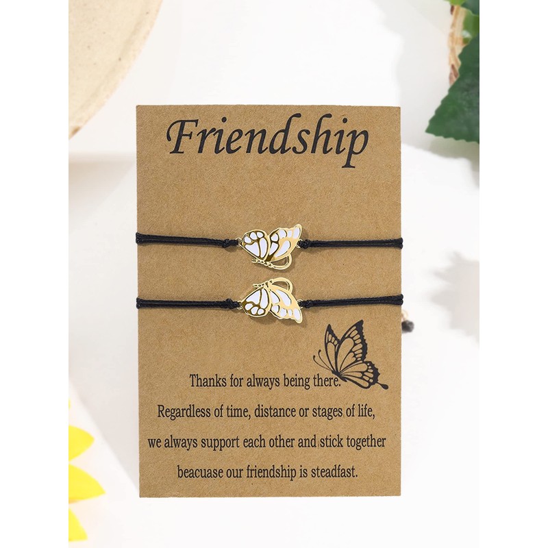 Friendship Bracelets Sister Gifts from Sister Crystal Bracelets for Women