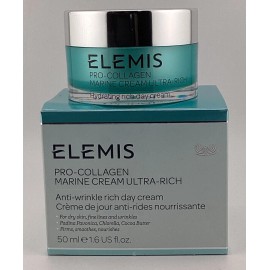 ELEMIS PRO COLLAGEN MARINE CREAM ULTRA RICH 50ml 1.6oz ANTIWRINKLE CREAM GENUINE