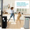 Home Zone Living Kitchen Trash and Recycling Combo Assorted Magnetic