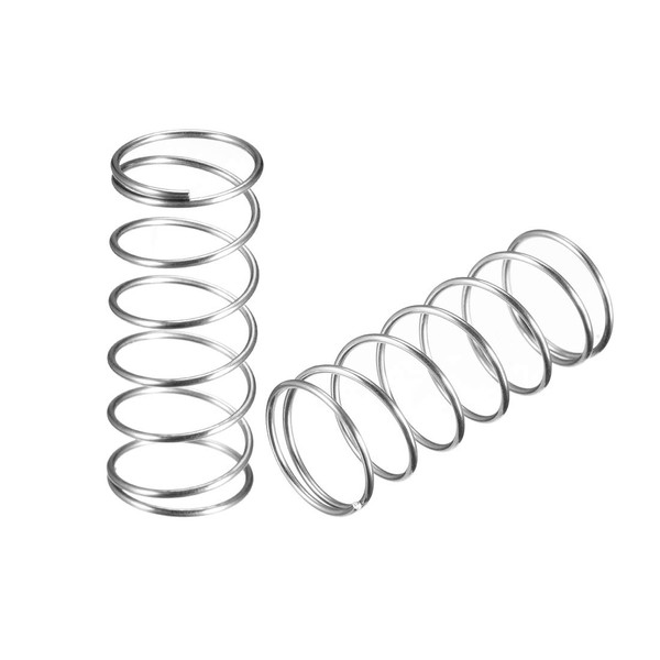 uxcell Compression Spring Steel Coil Extension Wire Diameter 0.04 inch