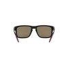 Oakley Men's OO9102 Holbrook Square Sunglasses, Matte Black/Prizm Ruby, 57mm