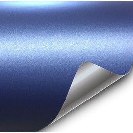 VViViD+ Matte Metallic Navy Blue (Ghost) Vinyl Wrap Roll (1ft x 5ft)
