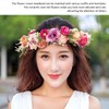 1 x Flower Wreath Headband with 1 x Flower Bracelet,