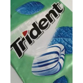 Trident 3 Packs .Trident Minty Sweet Twist Sugar Free Chewing Gum..14 Sticks Per Pack