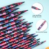 Mdoker Interchangebale Circular Knitting Needles Set 13 Pair Round Metal
