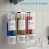 VITVITI Shampoo and Conditioner Dispenser for Shower Wall, Shower Soap