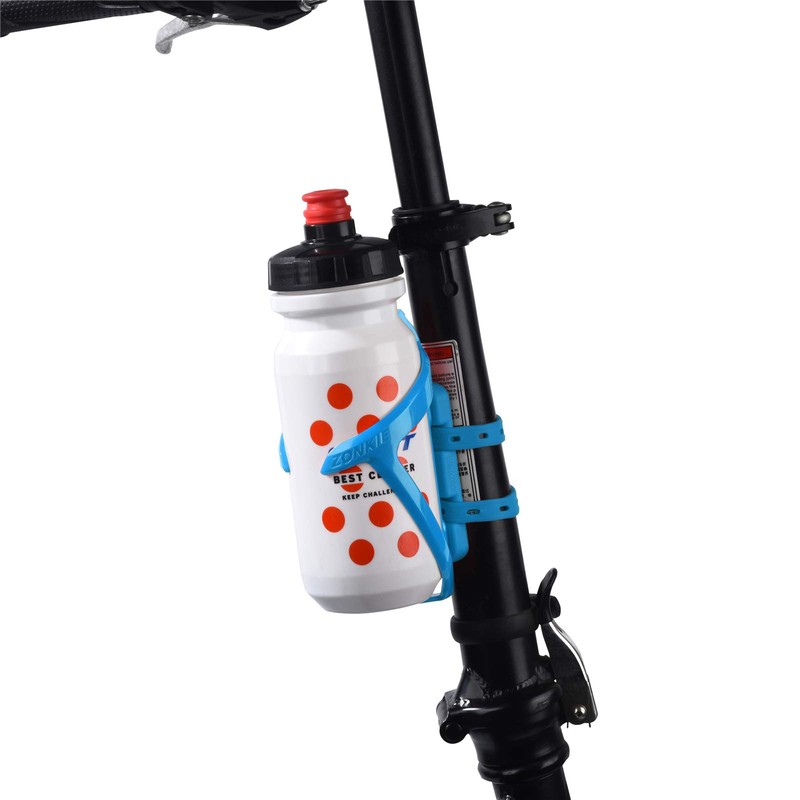 zonkie Bike Bottle Cage Mounting Base (Blue)