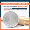 Upgraded Brass RV Vacuum Breaker Check Valve, 571-VAC-CHK-A Camper Trailer