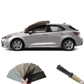 DIY MotoShield Pro 2mil Premium Professional Precut Nano Ceramic Window Tint Film Kit for (2019-2025) Toyota Corolla Hatchback (Front Driver/Passenger 25%)