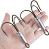 Snagging Hooks 3PCS Fishing Snagging Weighted Treble Hooks Large Treble