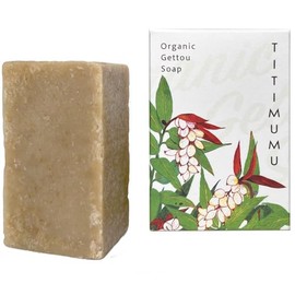 TITIMUMU Chichimu Tsuki Peach Soap, 3.5 oz (100 g)