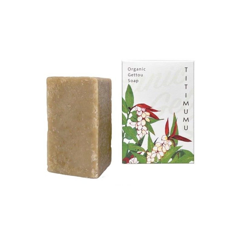 TITIMUMU Chichimu Tsuki Peach Soap, 3.5 oz (100 g)