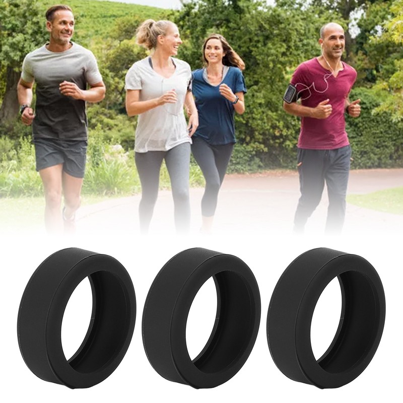 3PCS Silicone Ring Covers for Smart Ring Scratch Resistant Skin