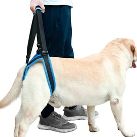 Dog Lift Support Harness - Dog Lift Harness for Back Legs Weak Rear Legs, Adjustable Dogs Back Leg Hind Leg Hip Support Harness for Senior Dogs with Joint Injuries or Disabilities