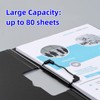 A4 Clipboard with Cover, Foldable Clipboard File Document Organiser Business,