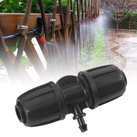 Hose Connector-10 16mm to 4/7 Garden Lock Barb Tee Joints for Pe Hose Garden Irrigation