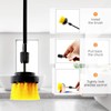6 Piece Drill Brush Attachment Set-Drill Brush Cleaning Brushes Set
