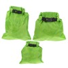 GRIRIW 3Pcs Dry Bag Set Lightweight Storage Pouches for Camping