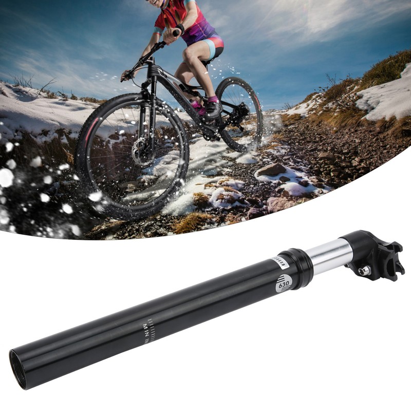 31.6MM Mountain Bike Suspension Seatpost Aluminum Alloy Shock Absorbers Saddle