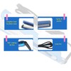 45mm Panel Dual Use Hair Straightener Curler Negative Ion Adjustable