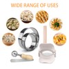 FHUIEWRY Dumplings Maker Set, Empanada Maker Press, Ravioli Press Mold