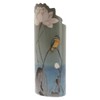 Kason - Kingfisher with Lotus Flower Vase