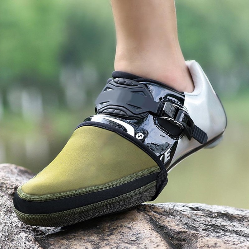 Cycling Shoes Covers Thermal Toe Cover Warmers Overshoes Windproof Overshoes