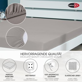 CelinaTex Lucina Cotton Fitted Sheet, Customable