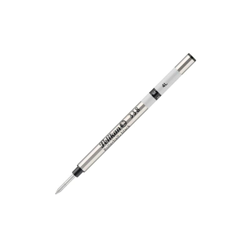 Pelikan ペリカン ボールペン 水性 替芯 M 中字 338 ブラック 正規輸入品