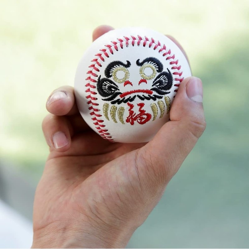 Baseball Dharma Daruma Hard Baseball Pray for Victory Pass Gift