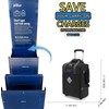 For JetBlue Airlines 17x13x8 Inches Rolling Personal Item Underseat Rolling