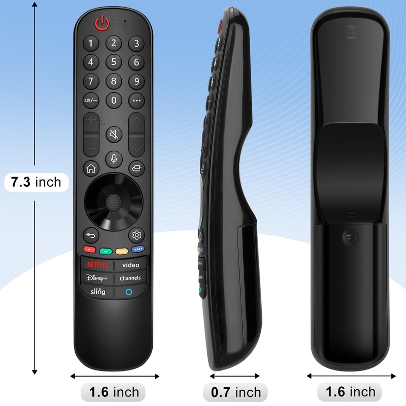 AN-MR24gn-Magic-for-LG-Smart-TV-Voice-Remote-Control-Replacement Universal Compatible with LG OLED Webos Thinq Nano Cell