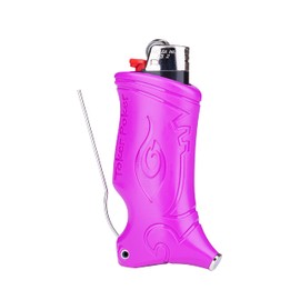Toker Poker - Bic Lighter Case Multi Tool 2.0 - Magenta, All Inclusive Tool for Camping and Other