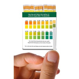 Simplex Health pH Test Strips for Urine and Saliva (100 Strips)