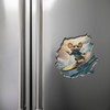 Surfer Mouse in Mouse Hole Decal - Mouse Hole 3D