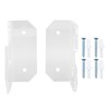 Tissting 2 Pcs Sword Holder Acrylic Horizontal Wall Mount Sword