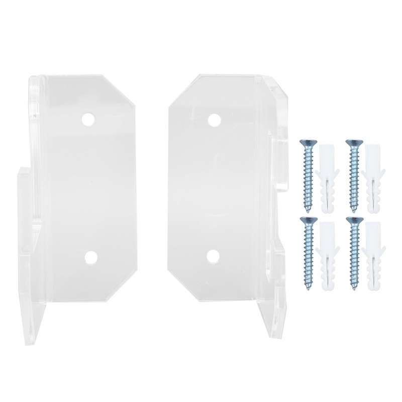Tissting 2 Pcs Sword Holder Acrylic Horizontal Wall Mount Sword
